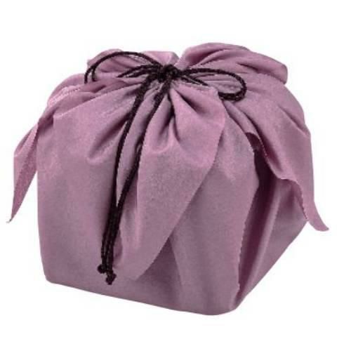 6.5寸～7.0寸お重用デシン巾着袋 紫苑 (しおん) NO.821