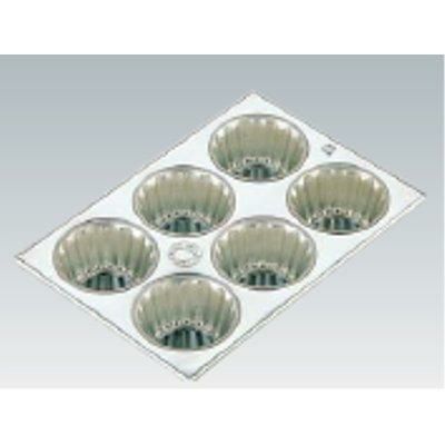 ブリキマフィン型 ＃120-6P