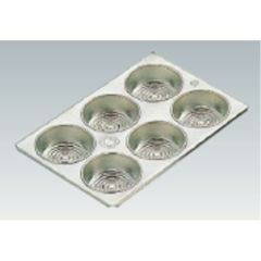 ブリキ蛇の目マフィン型