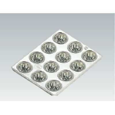 ブリキ小菊マフィン型 6P