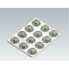 ブリキ小菊マフィン型 12P