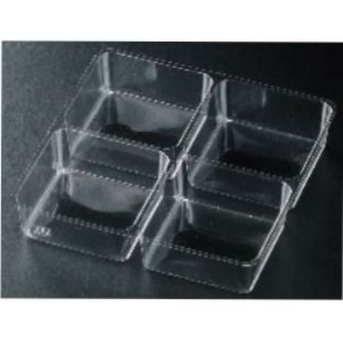 6.5寸重用 A-PET 新十字仕切り 透明(50枚入)