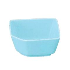 陶器 隅切角鉢 青白磁