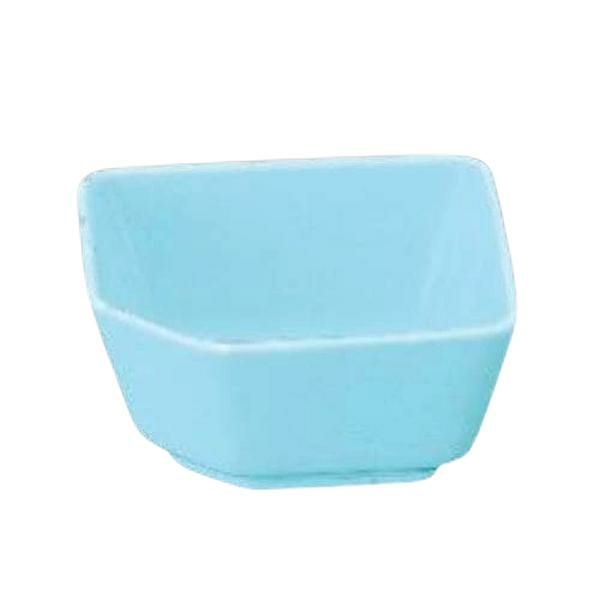 陶器 隅切角鉢 青白磁