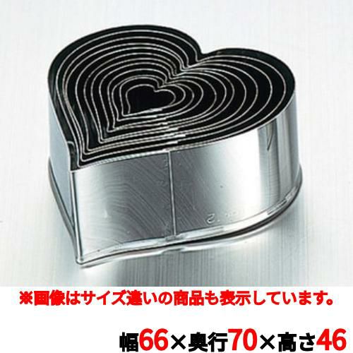 パテ抜型 ハート 12pcs 単品 #7