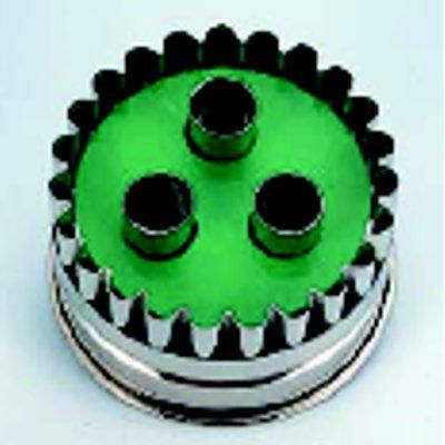 バネ式クッキーカッター 6.5cm