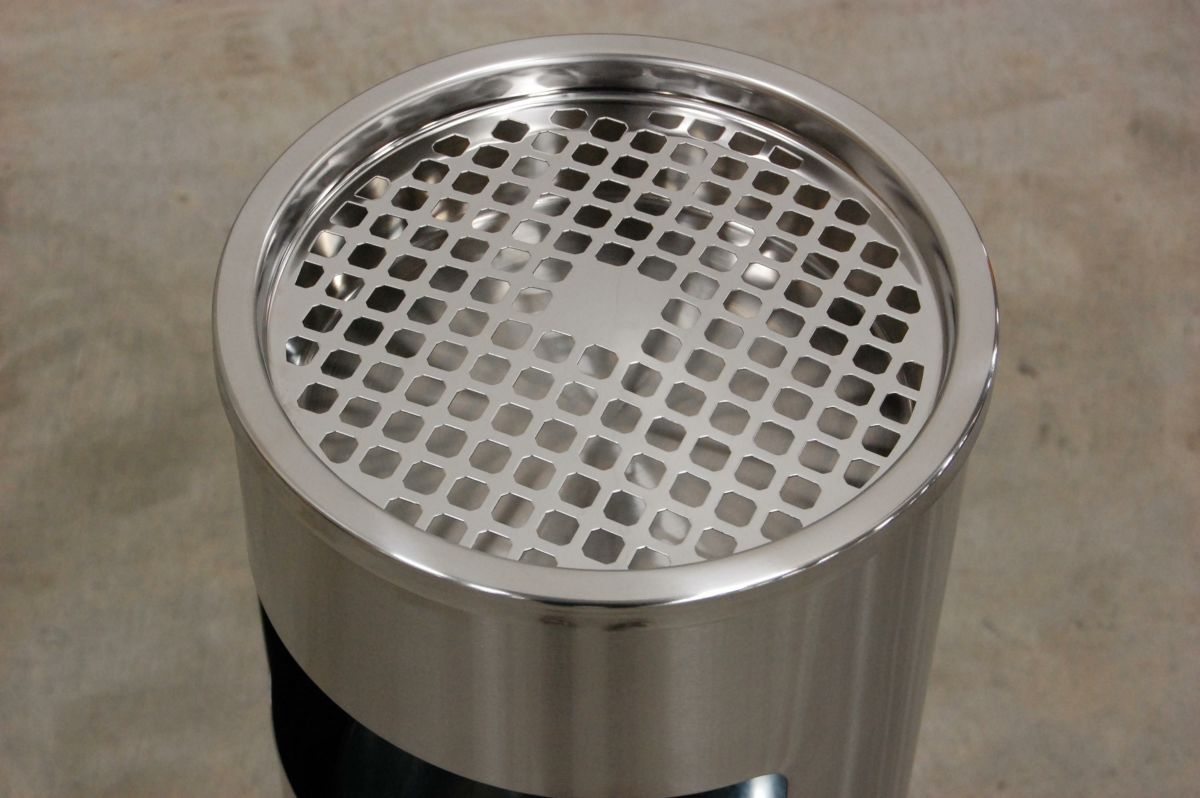 TB オリジナル スタンド灰皿/ダストボックス付き カラー：ブラック TBSH-BK-140144