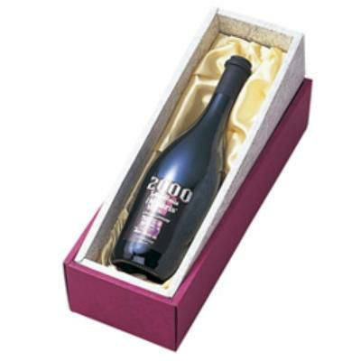 ワインギフト化粧箱1本用（布張り）