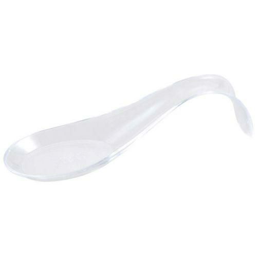カーブハンドルスプーン(12入) クリア FF02003