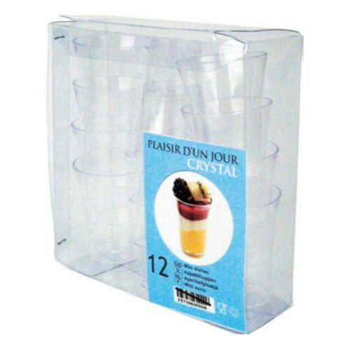 ミニグラス 50ml(12入)クリア FF02004