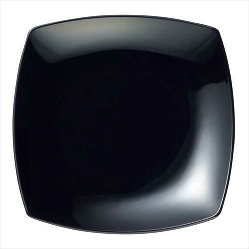 皿 メラミン 菜津味菜皿 SS-21 ブラック
