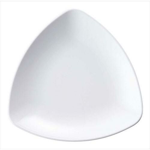 プレート メラミン トライアングルプレート SS-25 ホワイト /ビュッフェ取皿