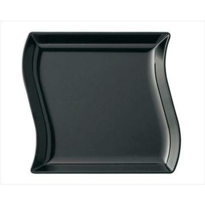 メラミン ウィンプレート SS-27 ブラック ブラック