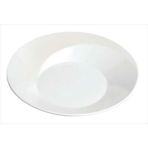 プレート メラミン スパイラルプレート 19cm BY-954 ホワイト