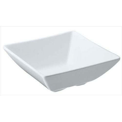 小鉢 メラミン スクエア小鉢 12cm KD-303 ホワイト