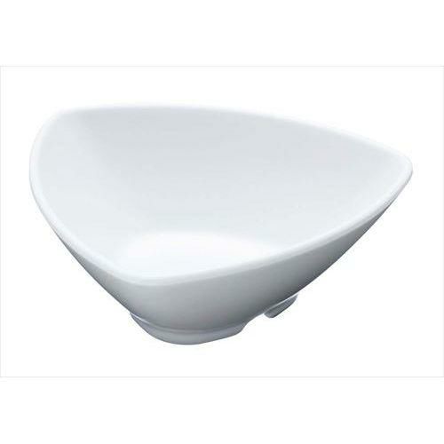 小鉢 メラミン 三角小鉢 KD-302 ホワイト