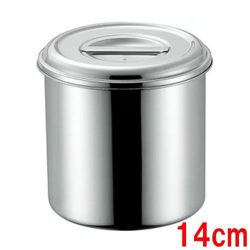 18-8 深型キッチンポット14cm