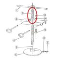 EBM 18-8 ギョーザ絞り器用 (2)ネジ棒(-メネジ付) EBM