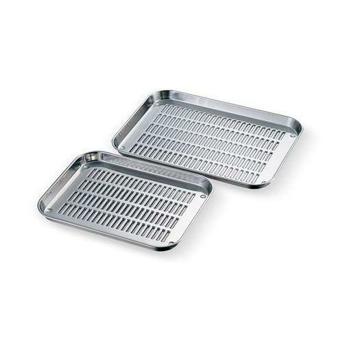 18-8 水切肉バット浅型 大