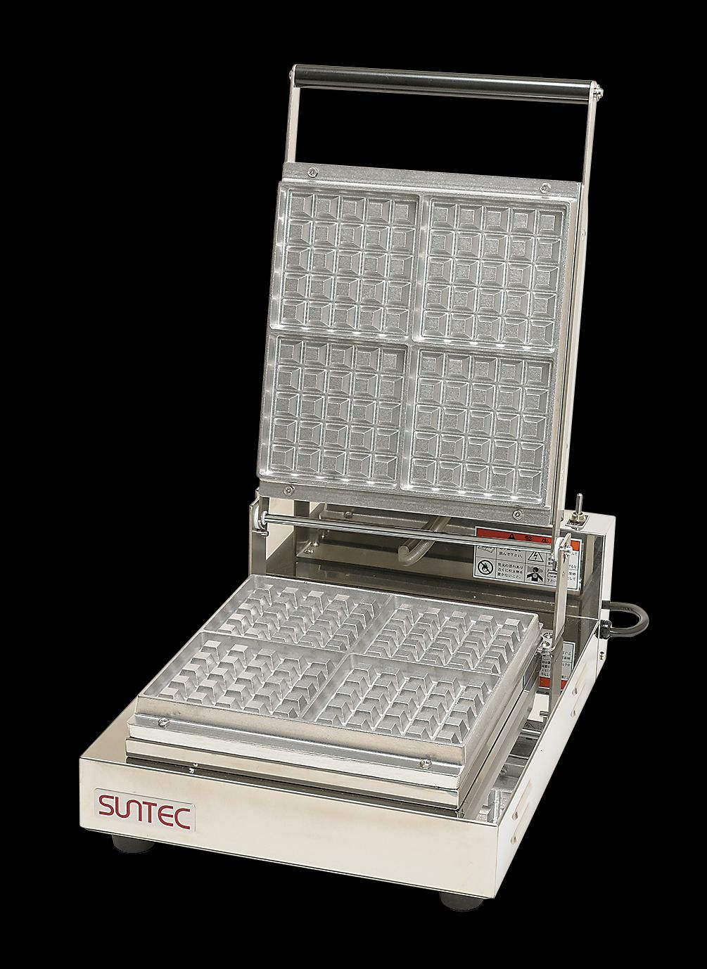 【サンテック】ベルジャンワッフルベーカー SBW-300 幅330×奥行505×高さ215mm AC100V