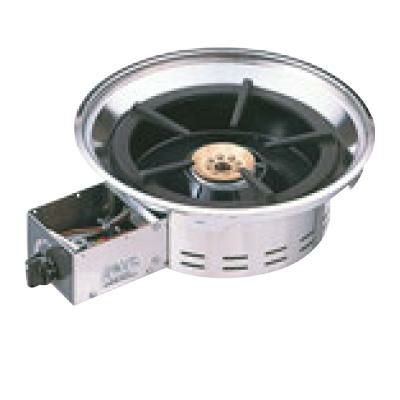 鍋物テーブル燃焼部セット CTK-22S 13A 黒