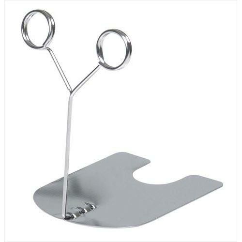 メニュークリップ 【ツインリングスタンド TW-10-S シルバー】 TW-10 幅70 奥行85 高さ100 【グループA】