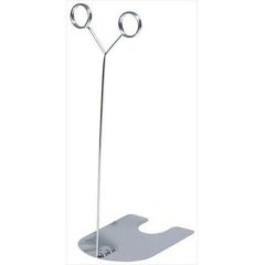 メニュークリップ 【ツインリングスタンド TW-20-S シルバー】 TW-20 幅70 奥行85 高さ200 【グループA】