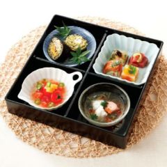 松花堂/風 四つ仕切り風セット