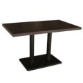 テンポスオリジナル テーブル（集成材）幅1200×奥行700×高さ700 天板厚み40 DB色
