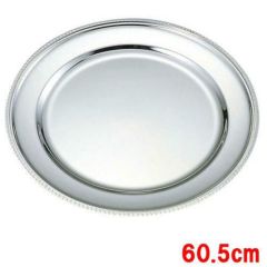 UK 18-8 菊渕 丸皿 24インチ