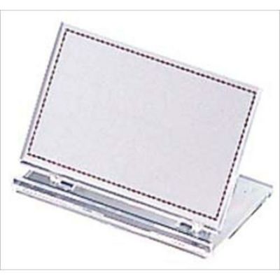 カード立て 【クリスタル カード立て UC2-1 80×50】 UC2-1 幅80 奥行50