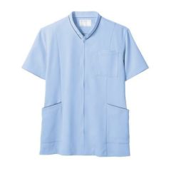 スクラブ 兼用 半袖 ブルー/ネイビー 男女兼用 72-1224