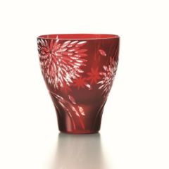 【タンブラー(キク)】 高さ109 口径直径:95,最大寸法:95