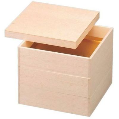 お重箱 6.0寸 白木 木製富貴宝白木重（蓋インロー式） 3段/業務用/新品/小物送料対象商品