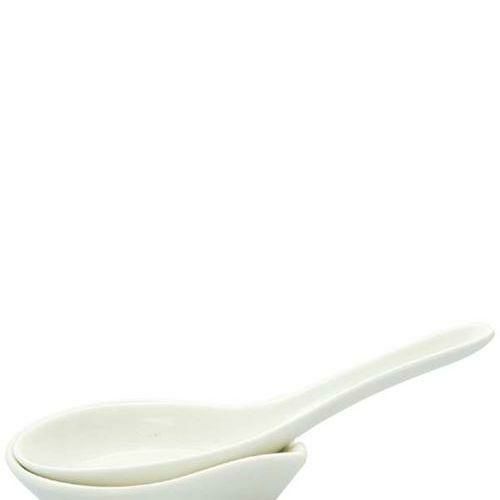 アルセラム強化食器 クリーム釉レンゲ EC10－31