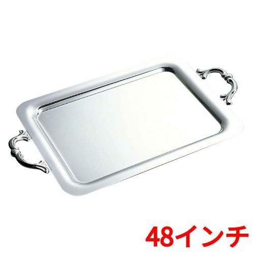 SW 18-8 プレーン角盆 手付(モンテリ-ハンドル) 48インチ