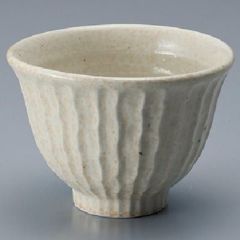 窯変志野 しのぎ小丼