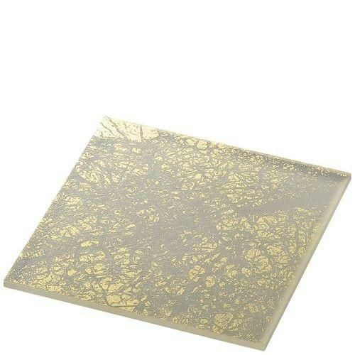 ライクガラス スクウェアプレート M 金箔 1202402