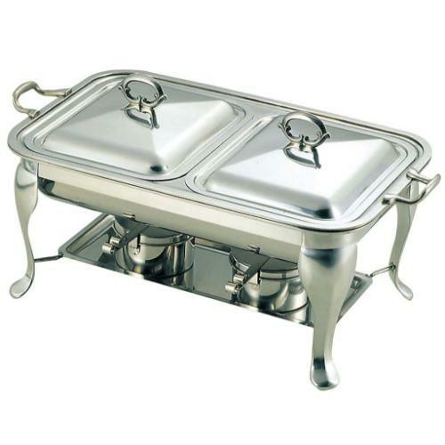 SW 18-8 共柄 角チューフィングディッシュ ダブル 22インチ