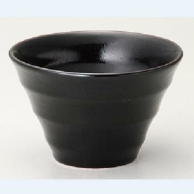 柚子黒天目 渦小丼