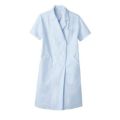 ドクターコート レディス半袖 サックス レディス 51-014