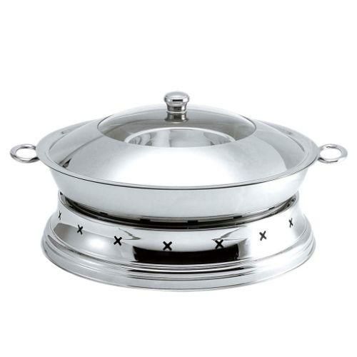 回転オードブル ガラス蓋タイプ 782GL