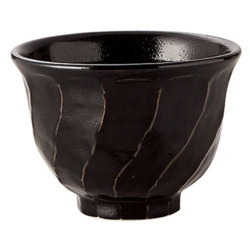 柚子黒天目ねじり小丼