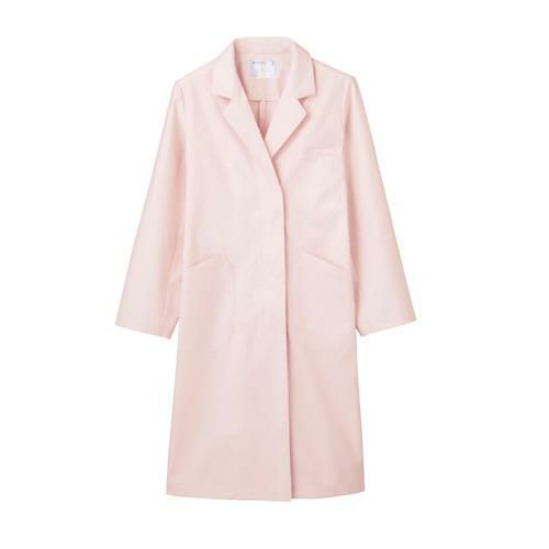 ドクターコート レディス長袖 ピンク レディス 71-065