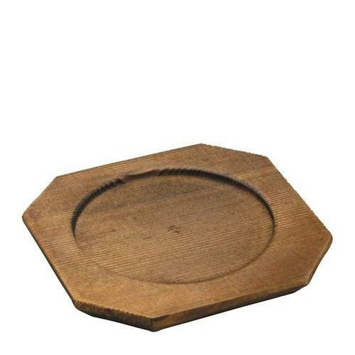 アルセラム 焼杉八角台皿 EC4－38