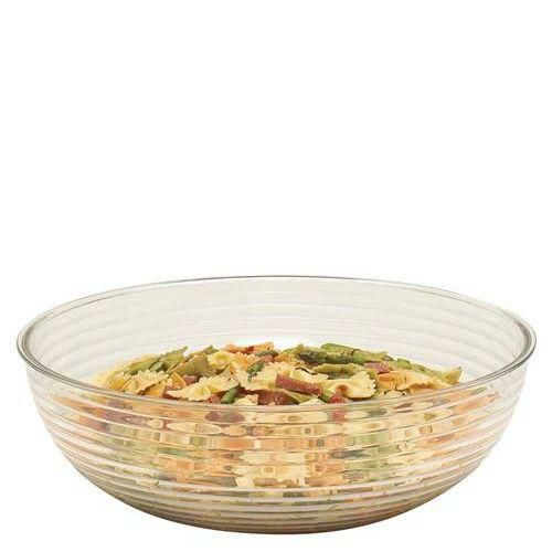 キャンブロ 丸型リブド サラダボール RSB15CW(135)クリア