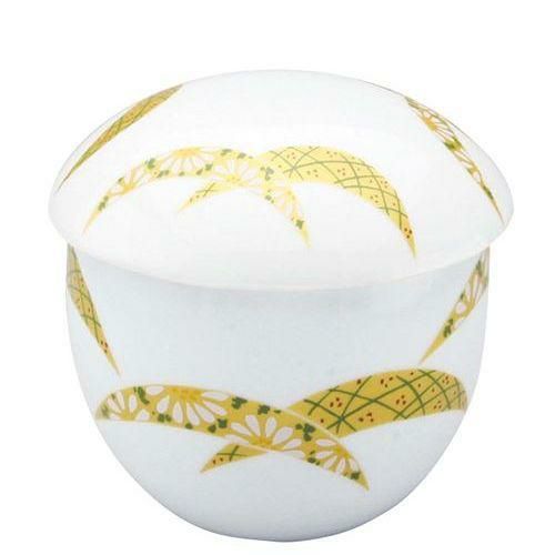 アルセラム強化食器 金彩扇むし碗 EC4－77
