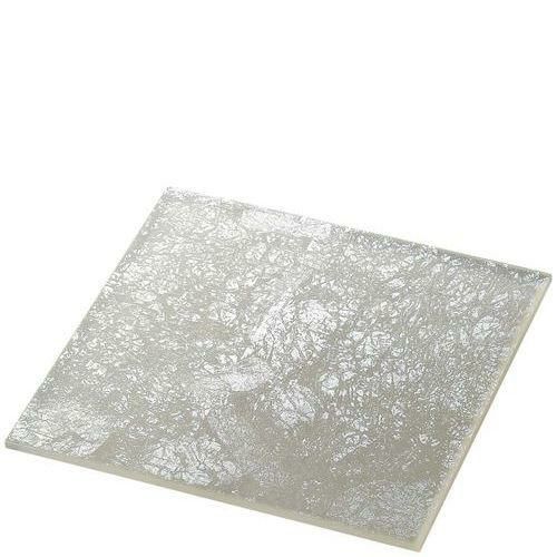 ライクガラス スクウェアプレート L 銀箔 1202338