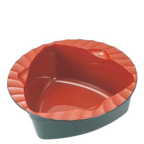 耐熱ABS トライアングルトライ 深皿 内朱 18cm