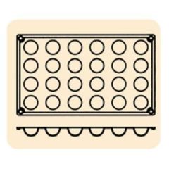 FR004 ハーフボール 24ヶ取